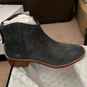 NEW ANTHRACITE SUEDE DOLCE VITA BOOTS SZ 7.5.